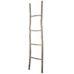 Tall Bamboo Leaning Display Ladder Rail