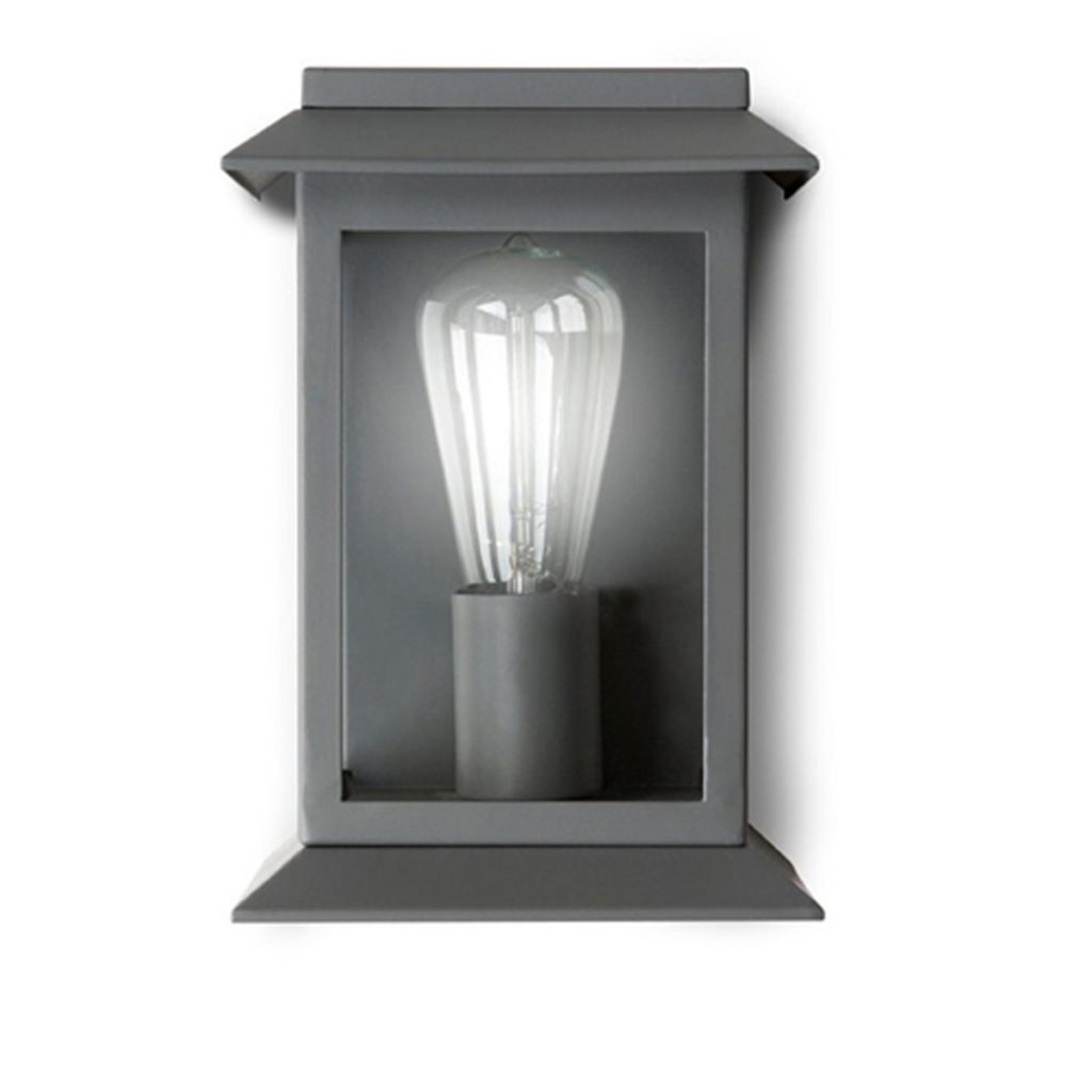 Charcoal Grey Garden Outdoor Wall Light | Fizzy Fox Ripley