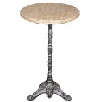 Vintage-Style-Grey-Metal-Side-Table