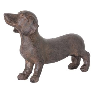 19210 Large Brown Standing Dachshund Dog Ornament