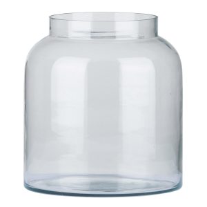 18903 Contemporary Apothecary Round Glass Jar