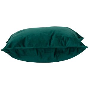 19347-b Dark Green Velvet Cushion with Inner