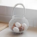 BACH01_Country Pale Grey Wire Egg Basket b