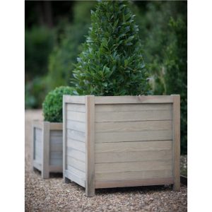 PLAW02 b Large Wooden Garden Planter