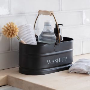 WACN01 Dark Grey Wash Up Tidy Container 2