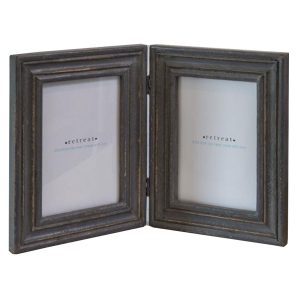 18SS23 a Grey Double Photo Frame