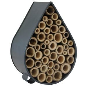 Contemporary Grey Raindrop Insect Bee House 3