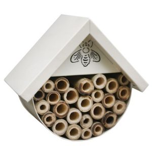 Cream Metal Insect Bee House