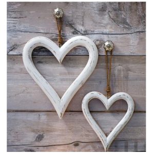 11AW35-a-Pair-of-White-Heart-Decorations