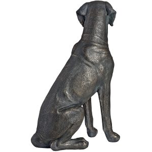 17923-a-Antique-Black-Bronze-Sitting-Labrador-Ornament-1