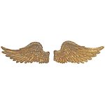 5375 Pair Gold Angel Wings Wall Decoration