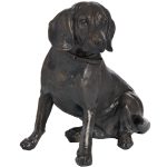 18422-Antique-Bronze-Sitting-Spaniel-Ornament