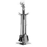 19080-a Country Stag Fireplace Companion Set