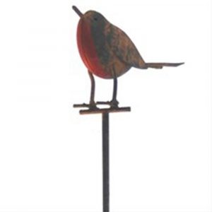 3005 Robin Bird on a Stick Ornament a