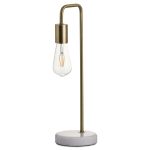 20164 Brass Marble Industrial Style Desk Lamp