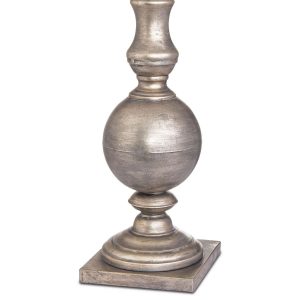 20285-a Extra Large Silver Candle Holder