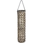 18722 Extra Large Wicker Candle Lantern