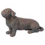 21294 Copper Wire Haired Dachshund Ornament