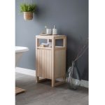 CABE01 Contemporary Style Beech Storage Cabinet