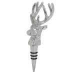 19131 Country Stag Silver Bottle Stopper