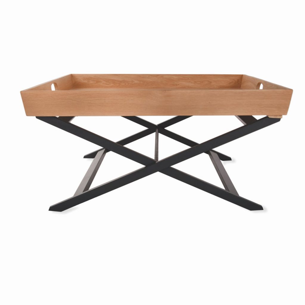 Oak Butlers Tray Coffee Table Fizzy Fox Ripley